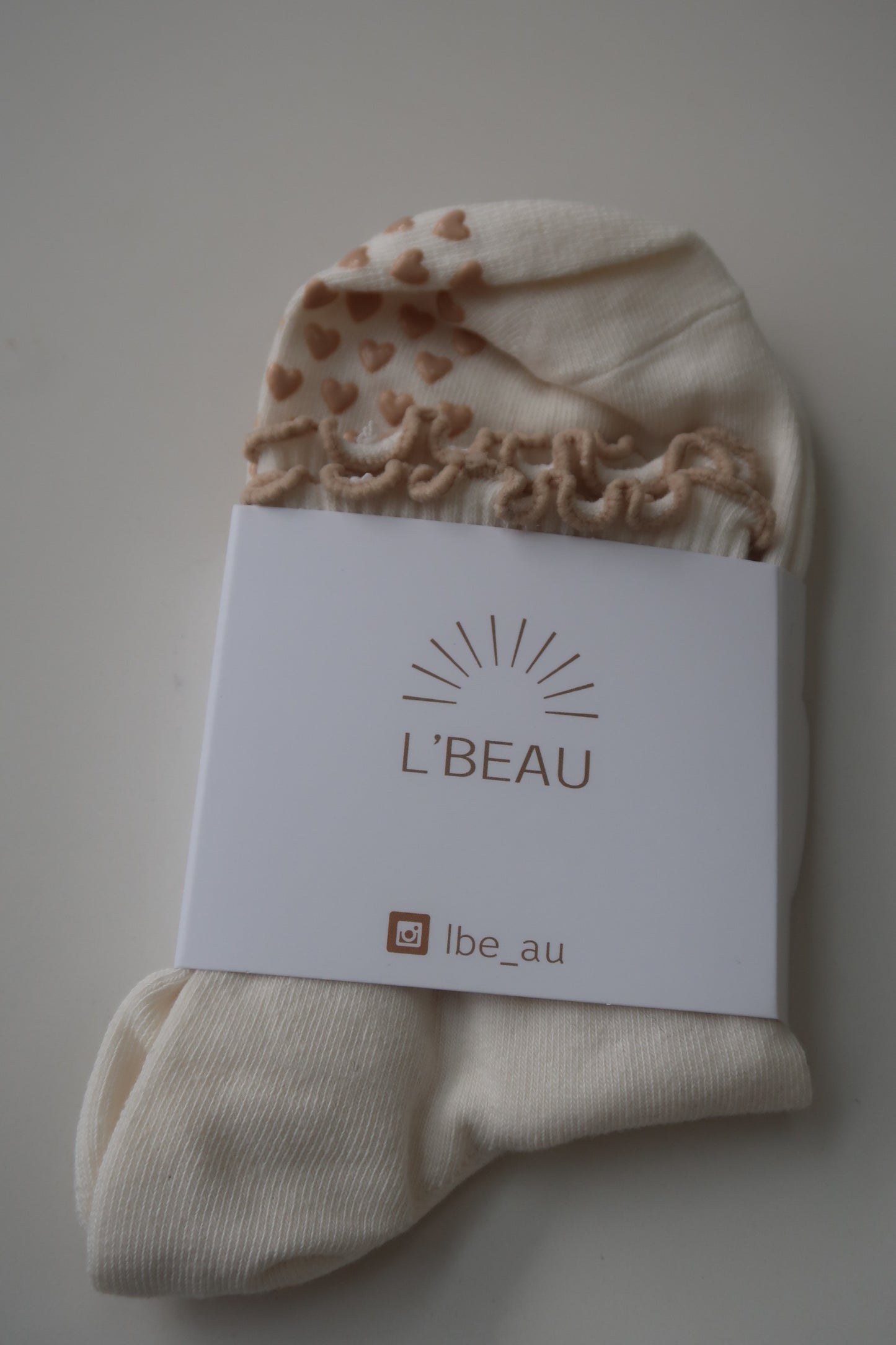 Frilly Heart grip sock bundle