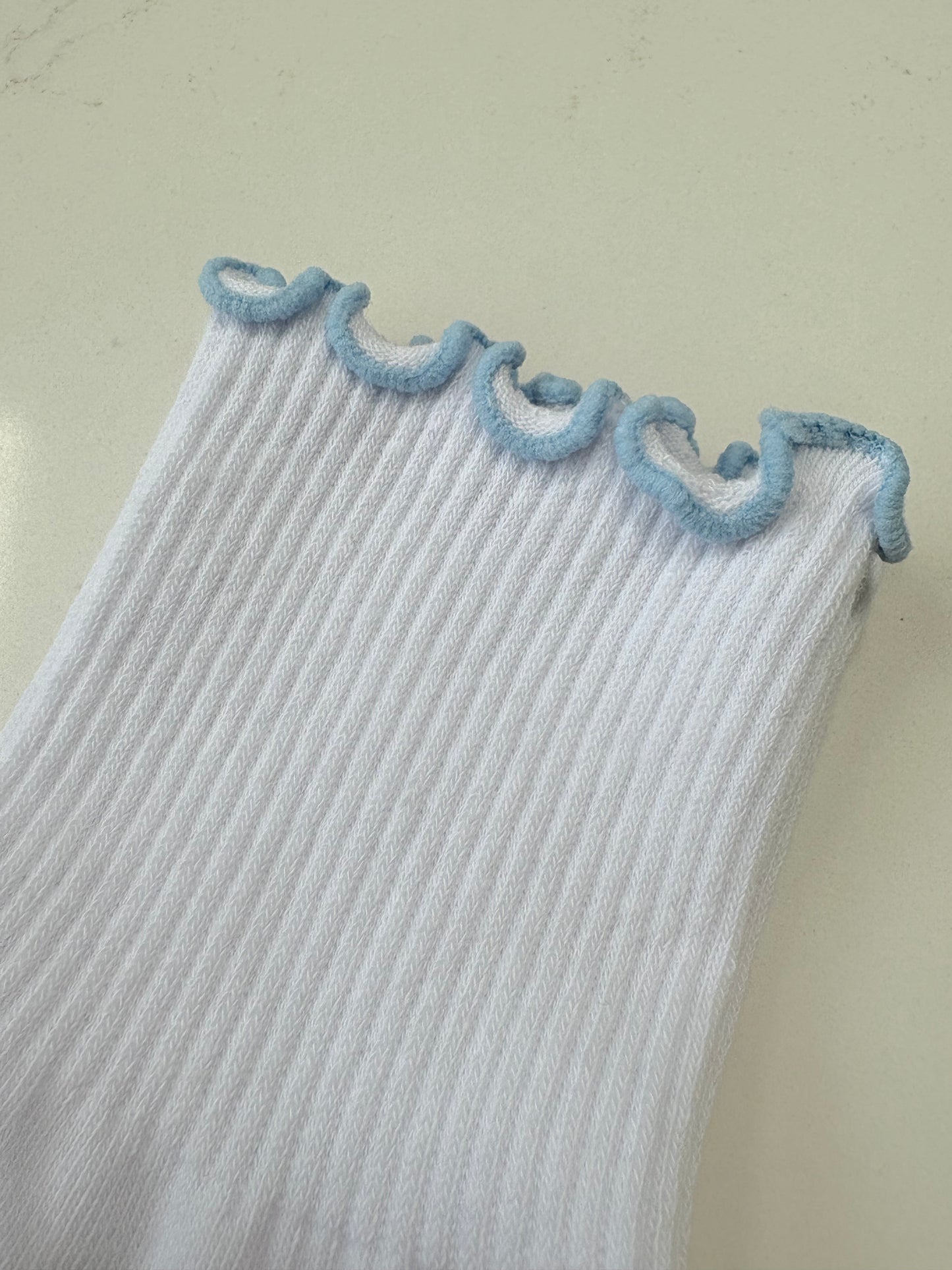✨Reduced to Clear✨ Blue Heart grip socks