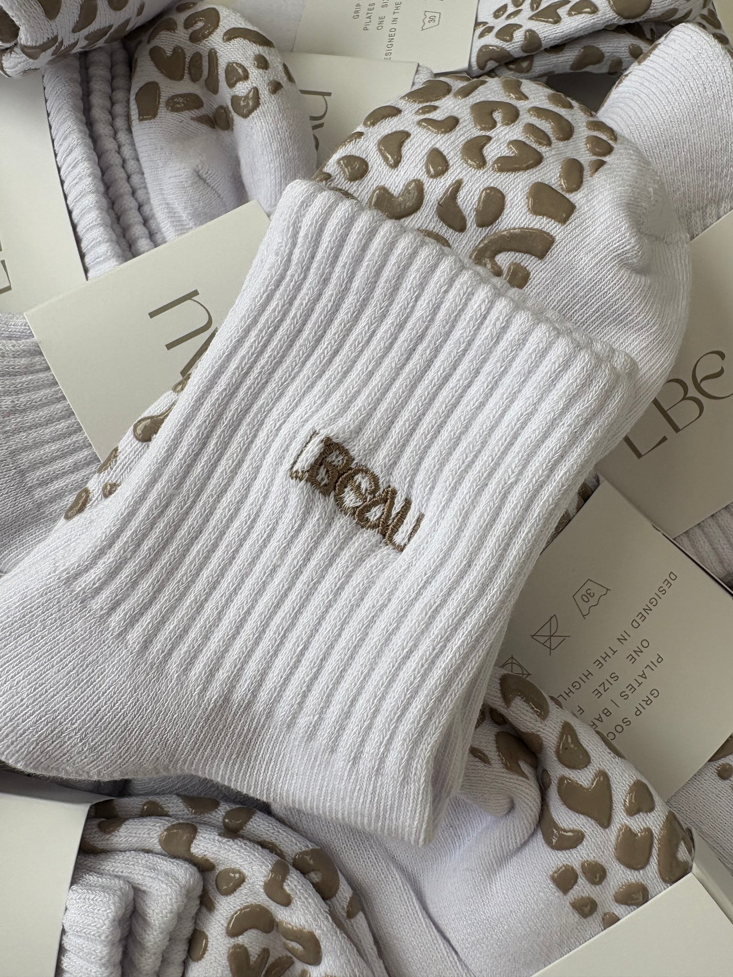 Khaki grip sock Bundle